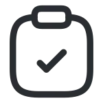 Clipboard Tick SVG Icon